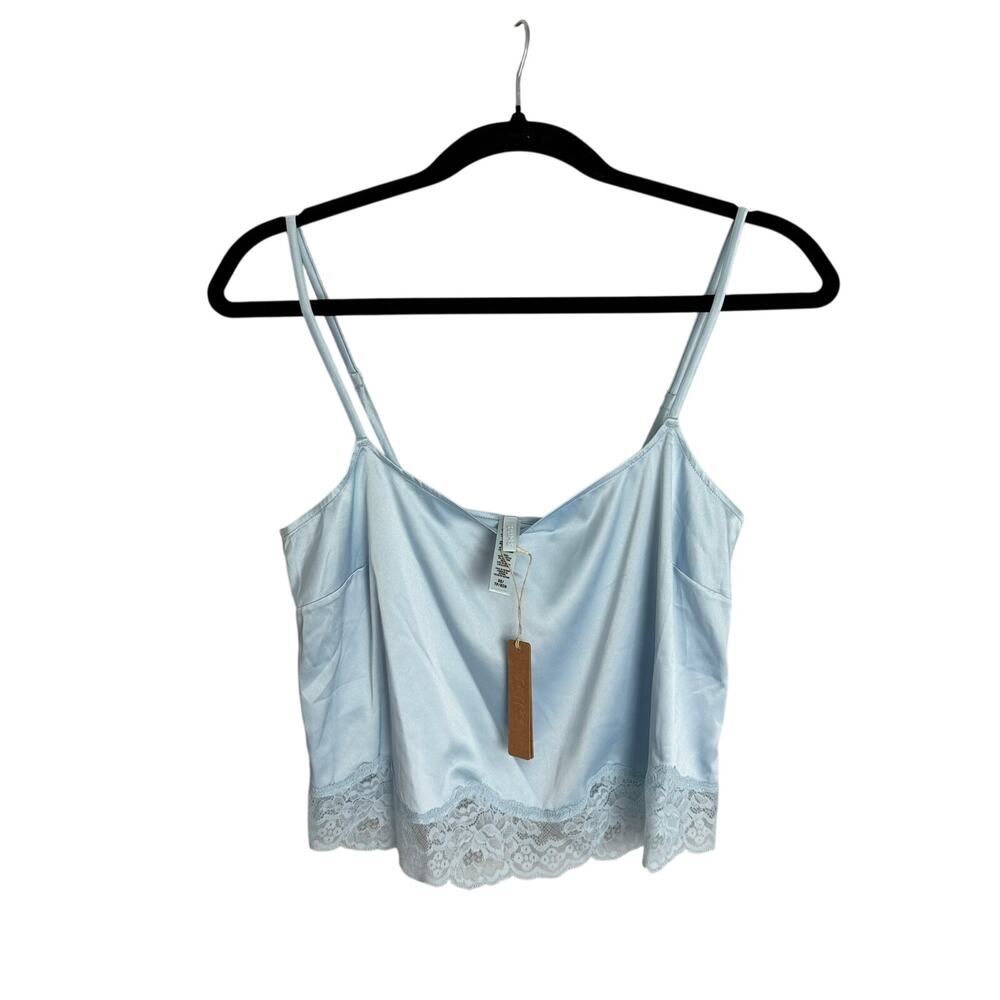 NWT Skims Silk Cami in Celeste Light Blue XS Pajama Top